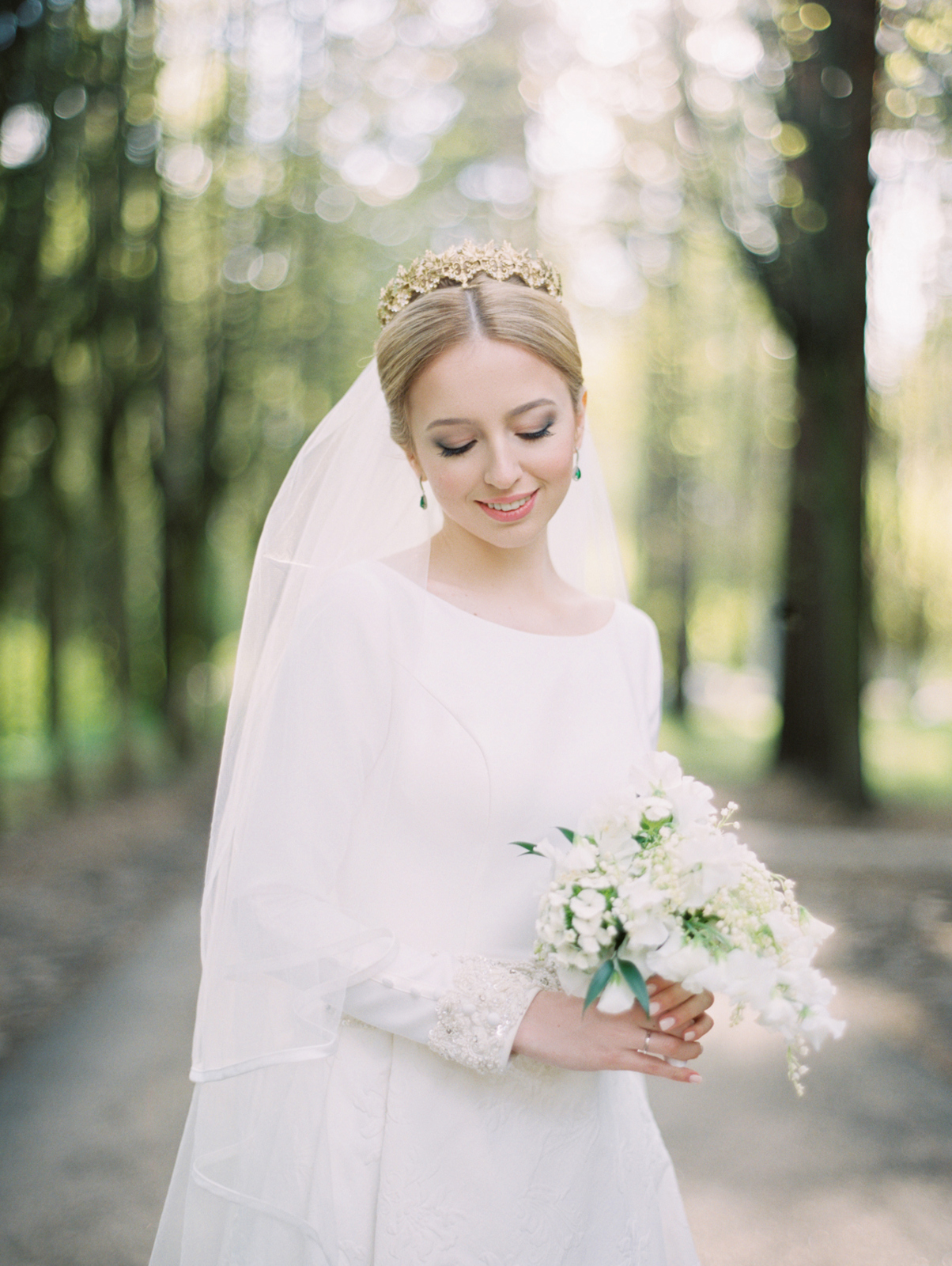 Julia Kaptelova photography wedding, spring, royal