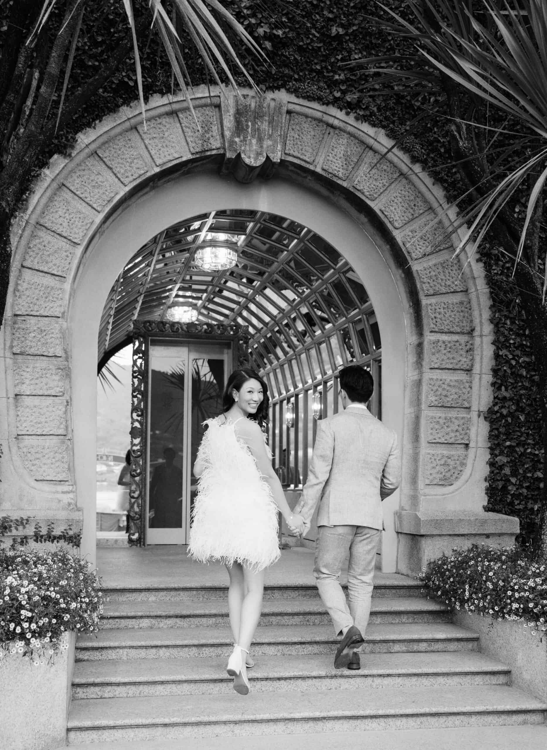 Couple session at Grand Hotel Tremezzo, Lake Como