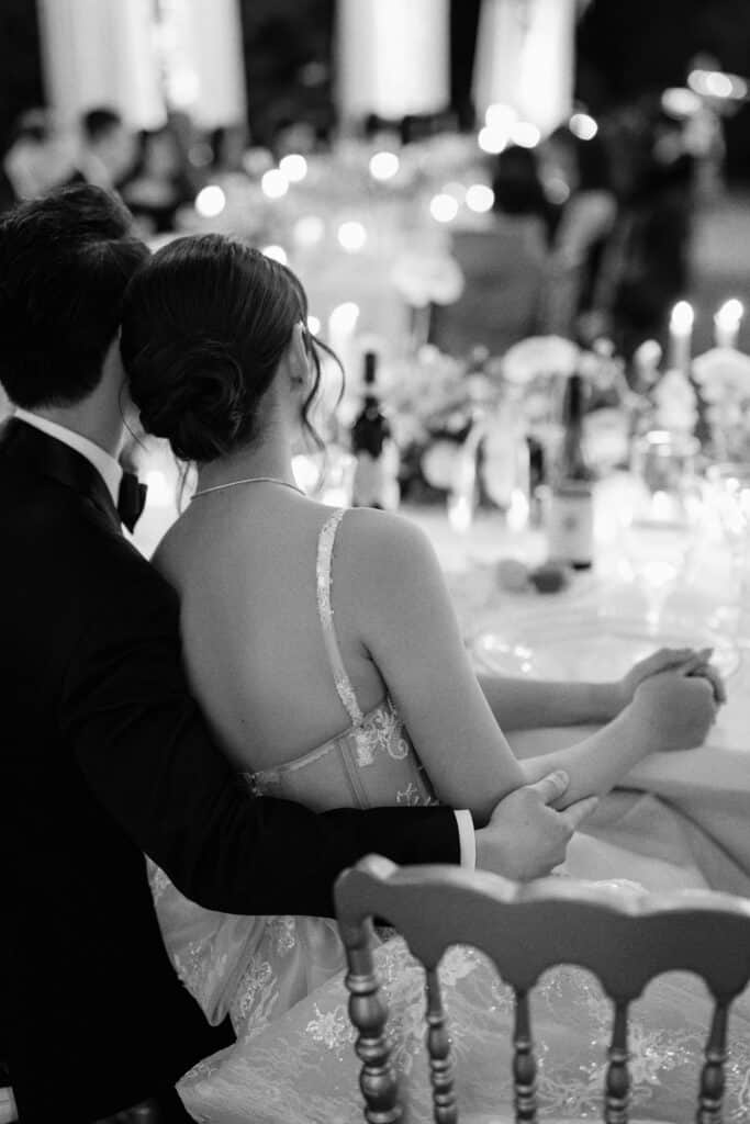 Asian couple wedding portrait at Villa Sola Cabiati