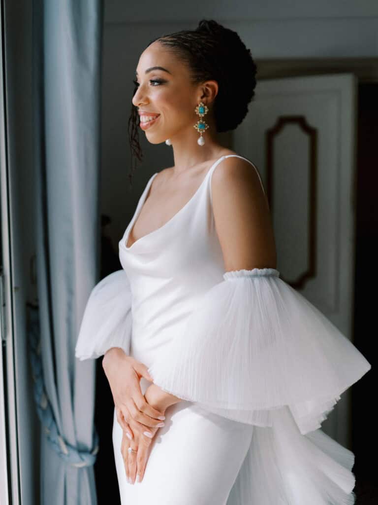 Pronovias wedding gown details